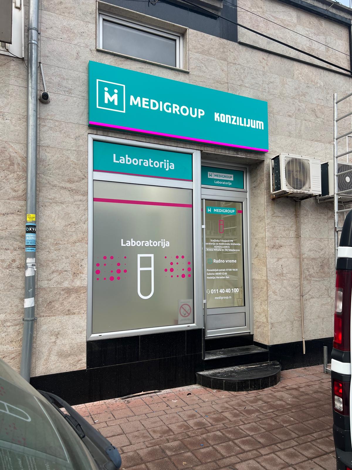 Laboratorija MediGroup Konzilijum Smederevo