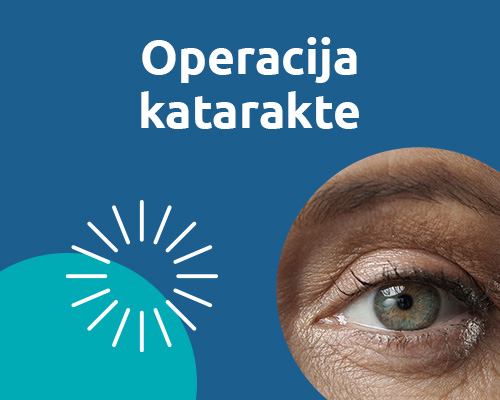 Operacija katarakte sa ugradnjom monofokalnog sočiva uz opciju plaćanja na do 6 rata za penzionere
