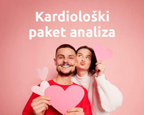 Zakažite kardiološki paket analiza za procenu zdravlja vašeg srca