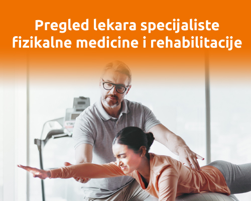 Zakažite pregled lekara specijaliste fizikalne medicine i rehabilitacije u najbližem domu zdravlja ili poliklinici širom Srbije