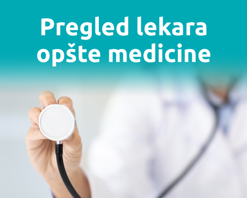 Zakažite pregled lekara opšte medicine u najbližem domu zdravlja ili poliklinici širom Srbije