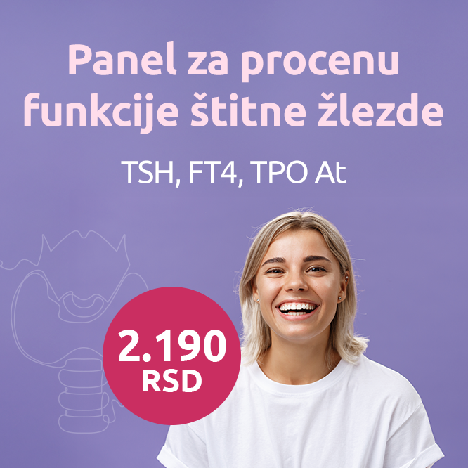 Laboratorijski panel za procenu funkcija štitne žlezde | MediGroup