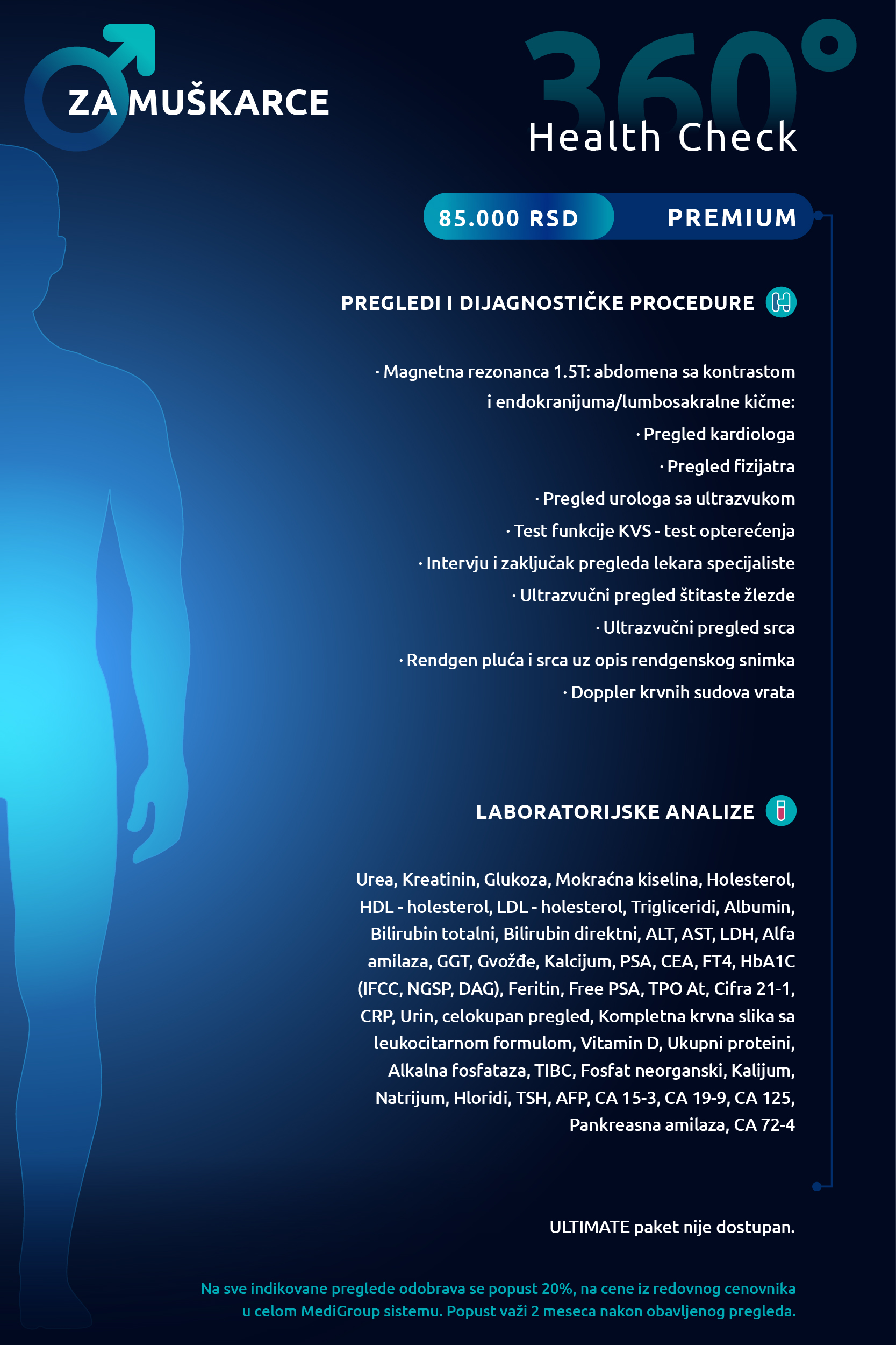 360 Health Check - detaljna procena zdravstvenog stanja | MediGroup Niš