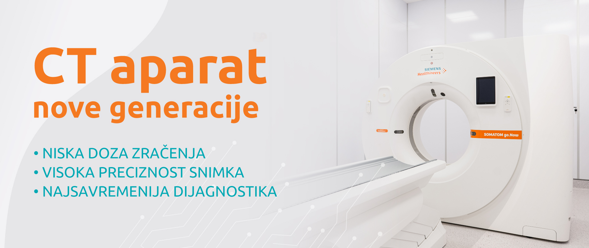 CT skener najnovije generacije - Dom zdravlja MediGroup Cara Dušana