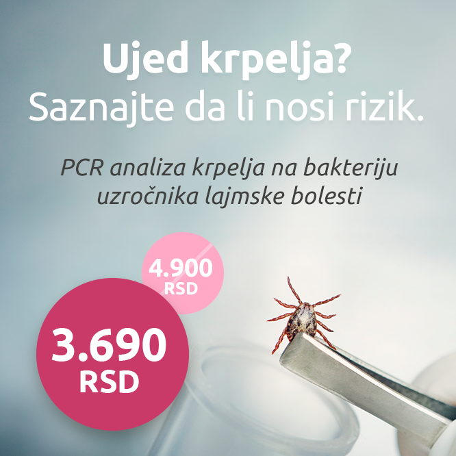 PCR analiza krpelja na bakteriju uzročnika lajmske bolesti | MediGroup
