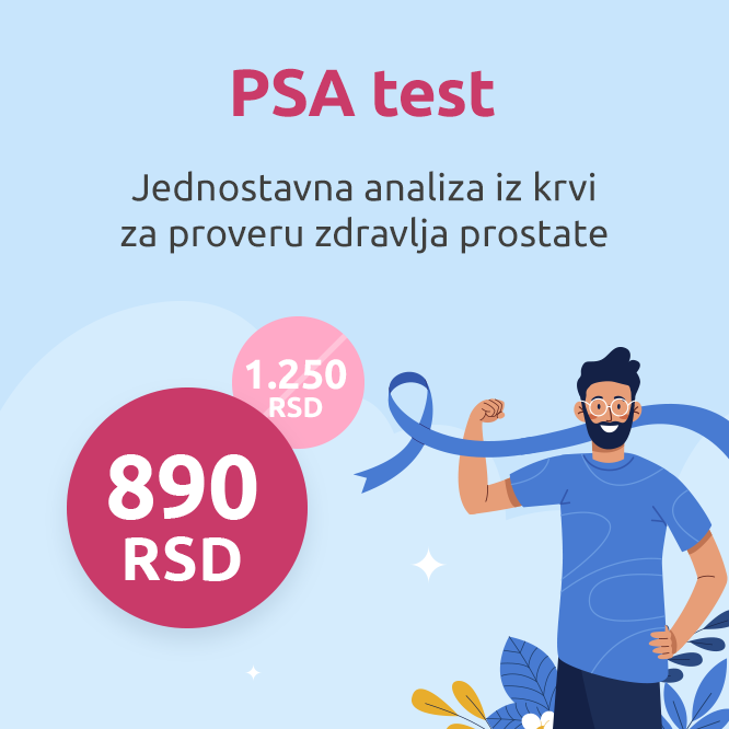 PSA test - brza analiza krvi za zdravlje prostate | MediGroup
