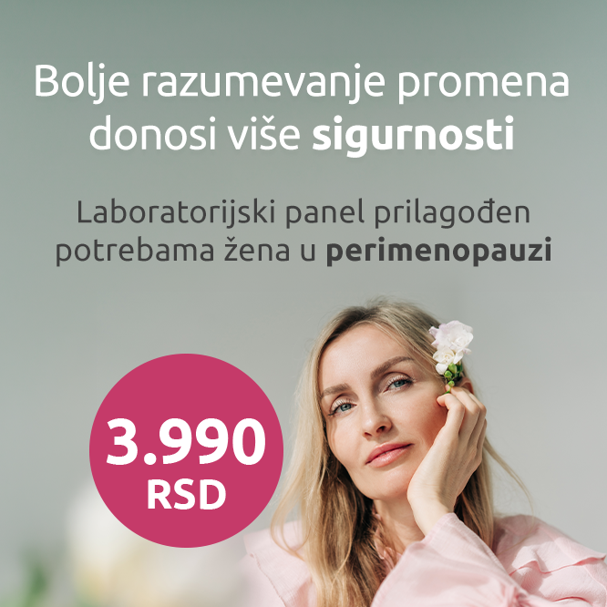 Laboratorijski panel za perimenopauzu - žensko zdravlje | MediGroup