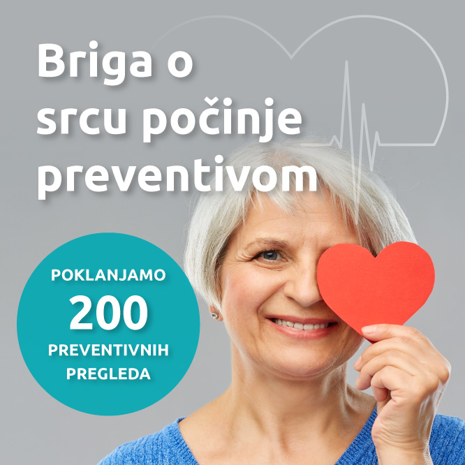 Besplatni pregledi za osobe sa povećanim kardiovaskularnim rizikom | MediGroup