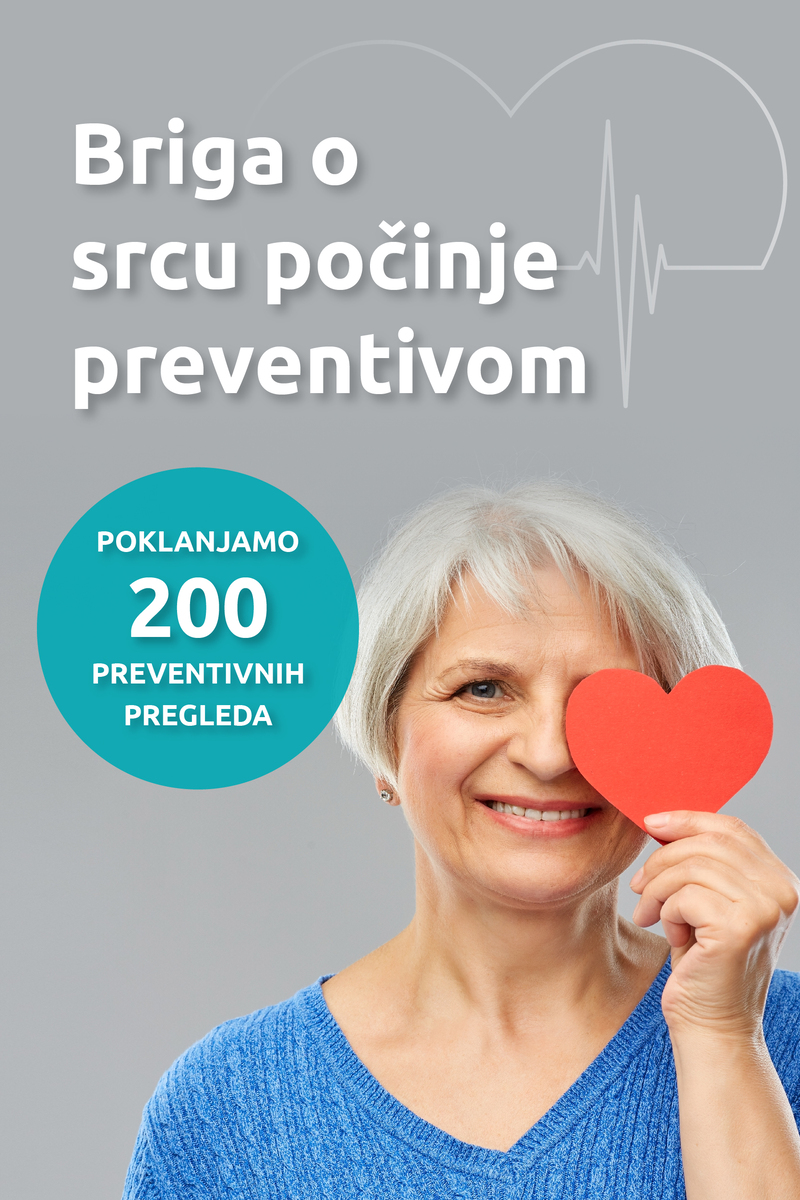 Besplatni pregledi za osobe sa povećanim kardiovaskularnim rizikom | MediGroup