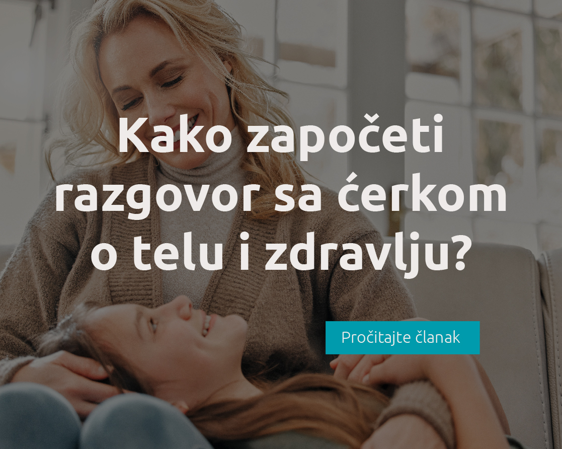 Kako započeti razgovor sa ćerkom o telu i zdravlju? | MediGroup